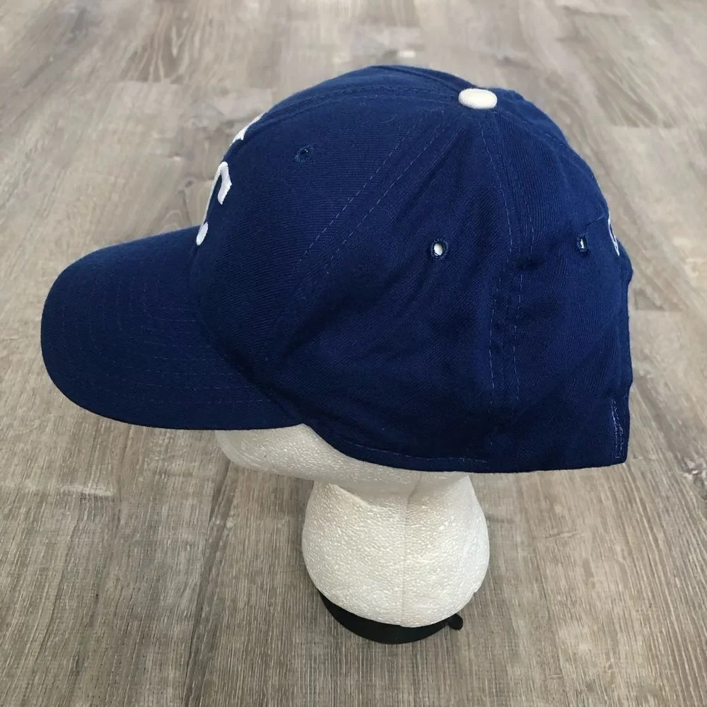 Vintage 90s‎ Kansas City Royals MLB Snapback Baseball Hat Cap USA Size M/L READ